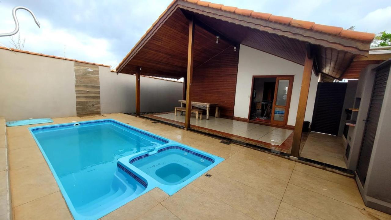 Casa Em Brotas Com Piscina E Churrasqueira Kültér fotó
